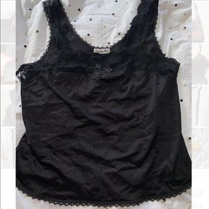 Lace trim vintage Dior cami